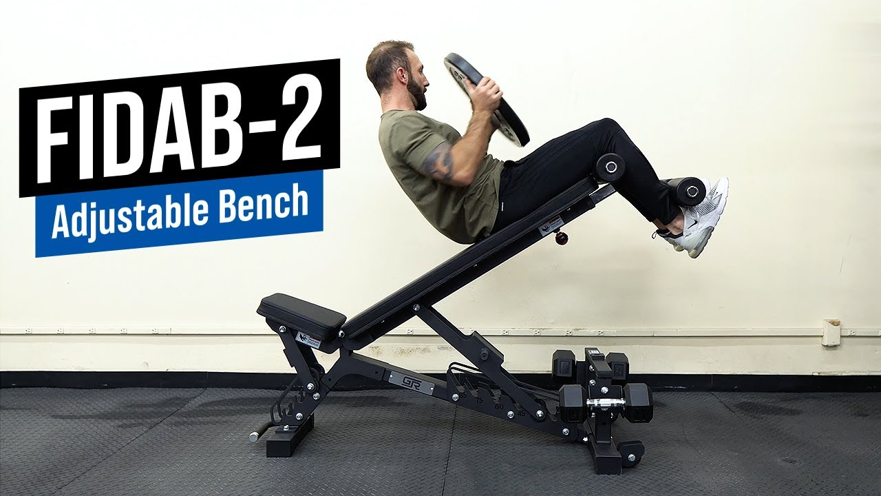 GET RX'D FIDAB-2 Adjustable Bench Overview and Review