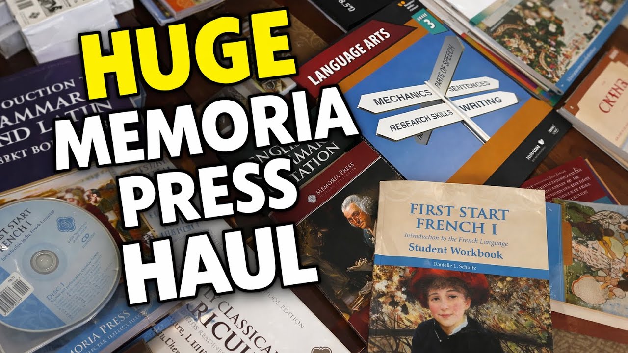 Huge Memoria Press Charter Haul | K–4