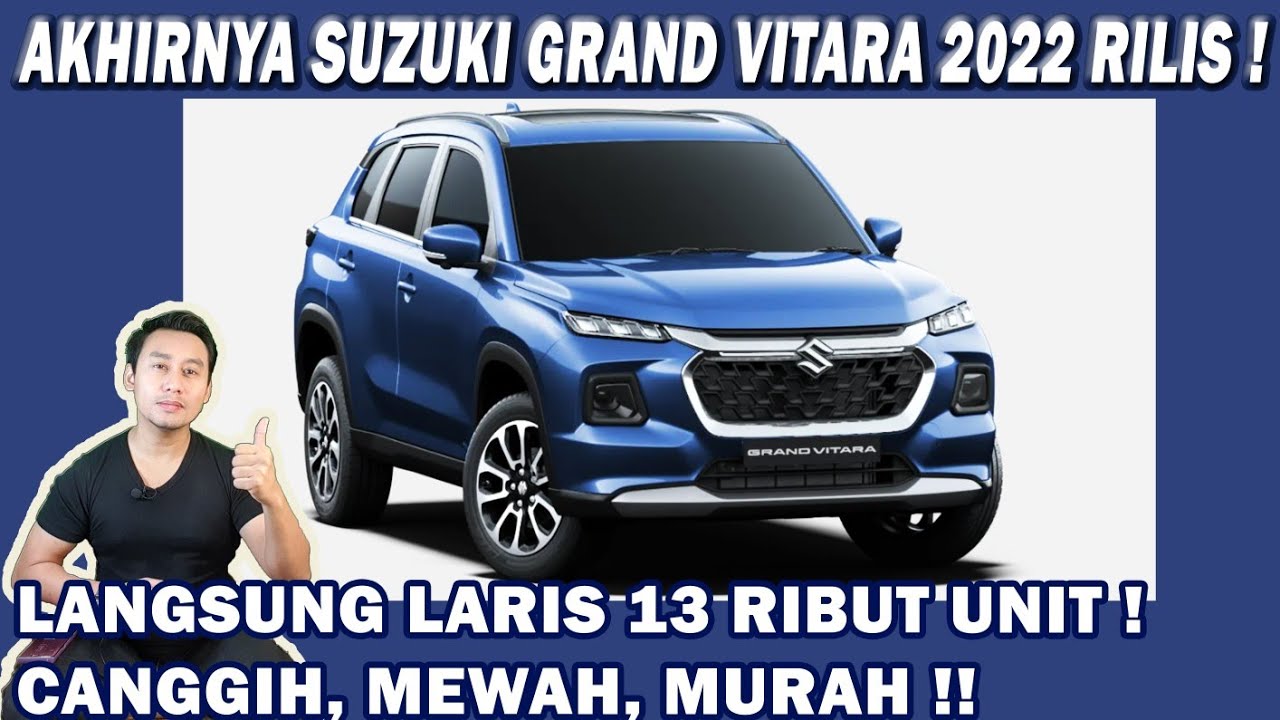 Suzuki Grand Vitara 2022 Rilis! Langsung Laris 13 Ribu Unit!