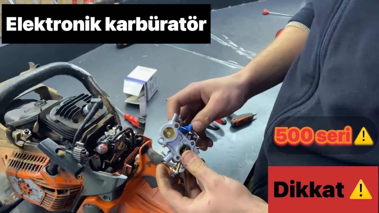 HUSQVARNA ELEKTRONİK MOTORLAR (KARBÜRATÖRLERİ GERÇEKTEN SORUNLU MU) (Is CARBURETTOR REALLY PROBLEM)