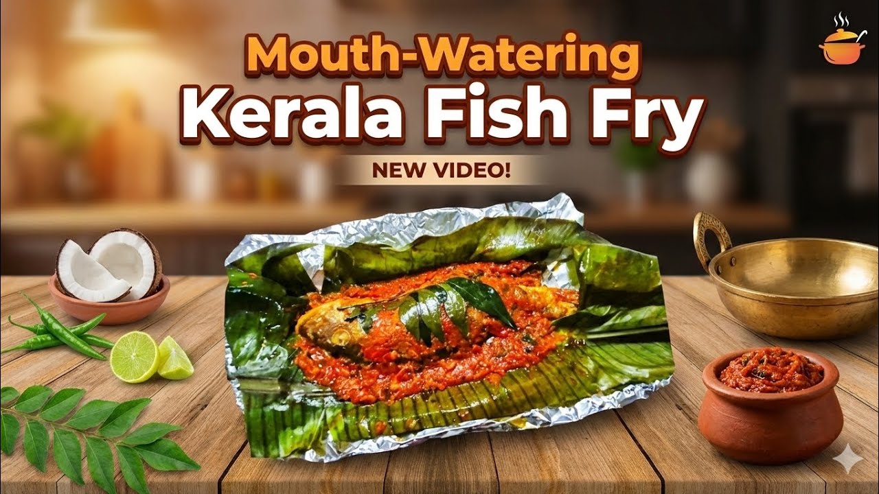 Kerala’s Famous Fish Pollichathu 🌿 | So Soft, So Juicy, So Flavorful!#zarsh zaiqa 
