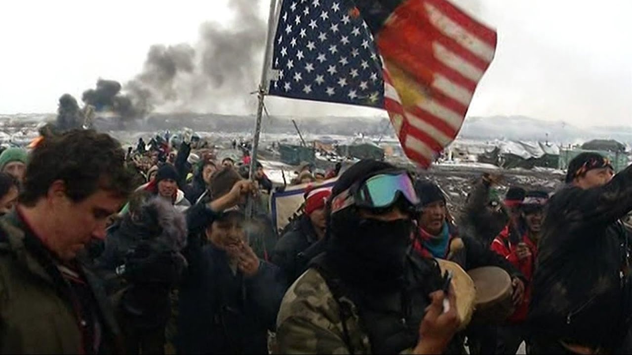 The end of the Standing Rock standoff between authorities, protestors