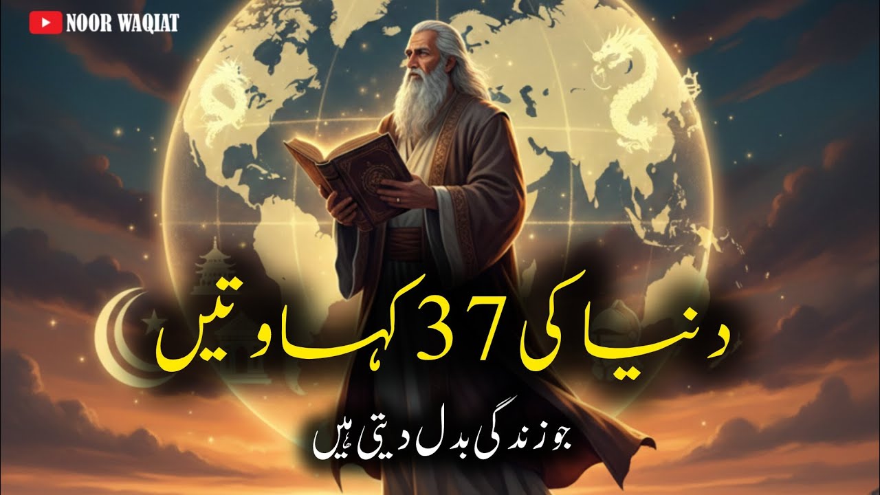 Duniya Ki 37 Kahawatein Jo Insaan Ki Soch Badal Deti Hain | Life Changing Quotes Urdu