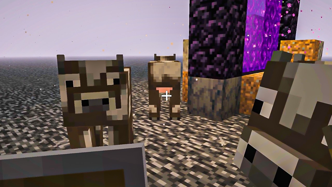 My Cows Live In The Nether Now