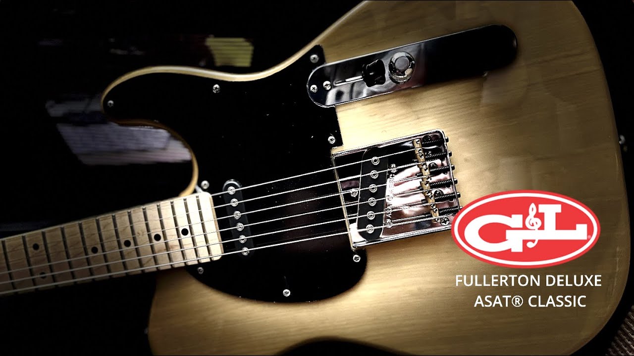Lovely Guitar to have!! G&L FULLERTON DELUXE ASAT® CLASSIC   Butterscotch Blonde