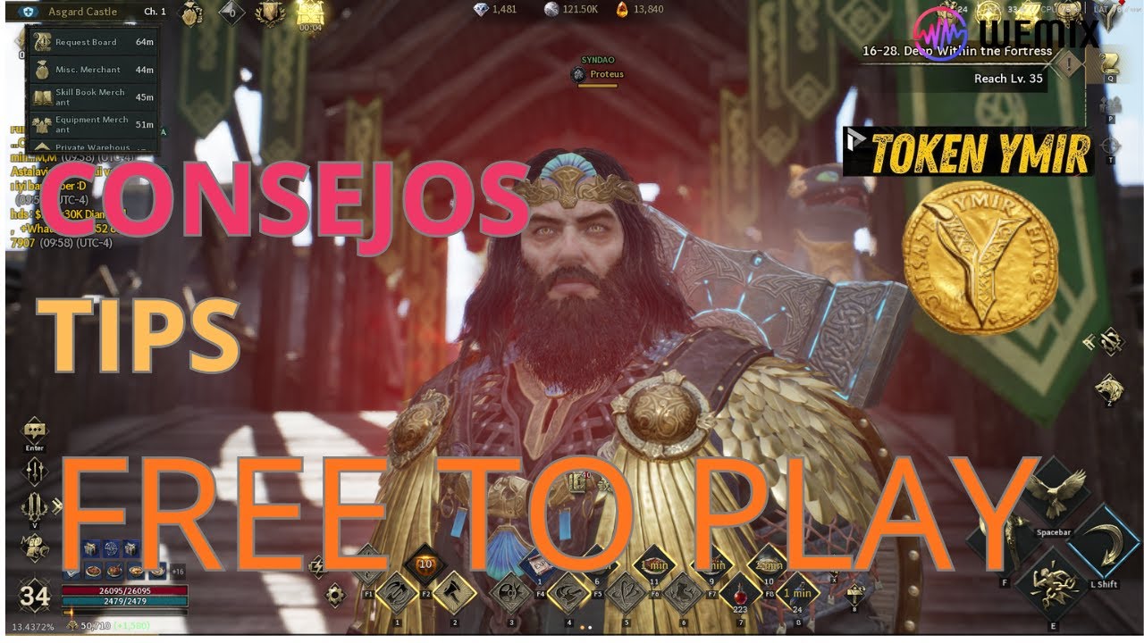 Legend of YMIR! Consejos y tips 1  Reclutamos GUILD SYNDAO NA/EU