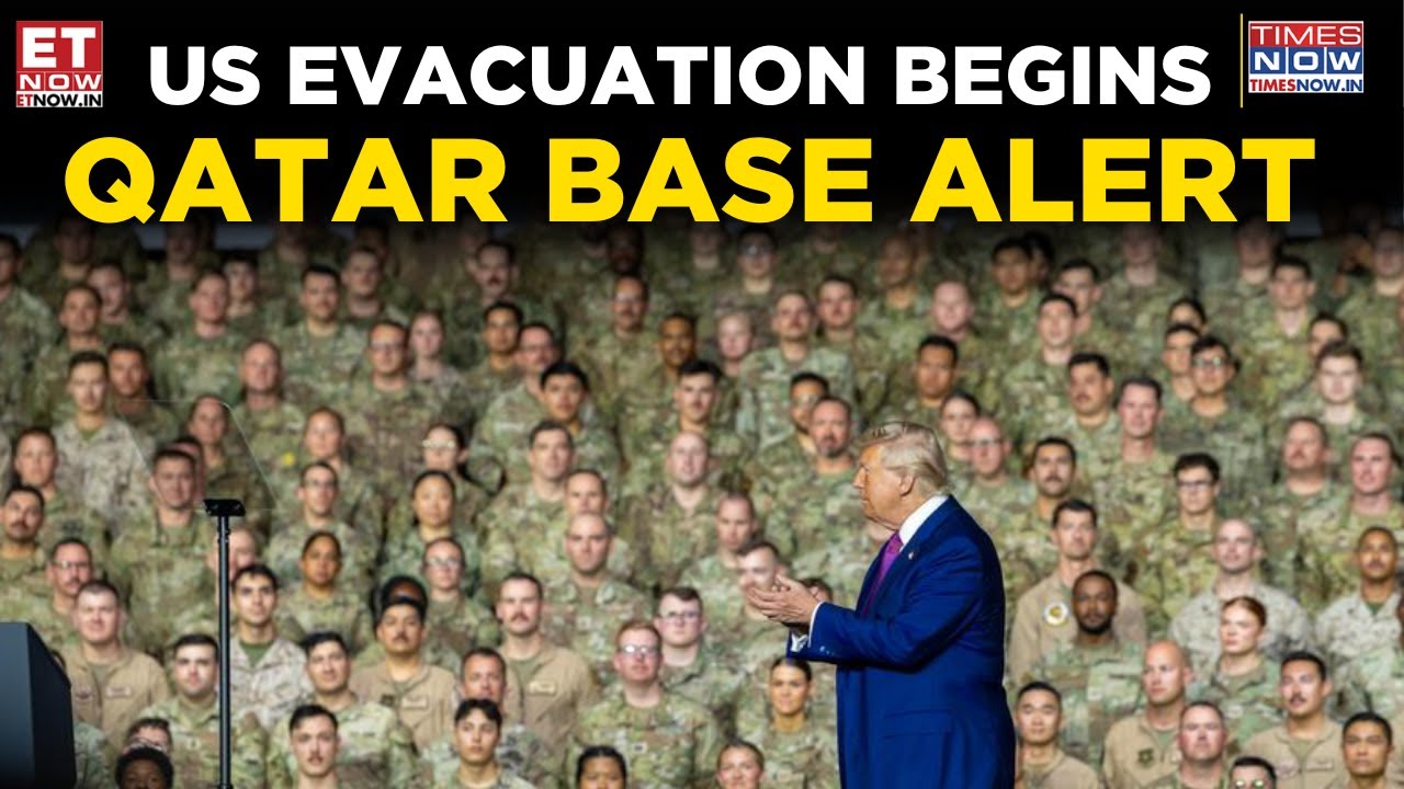 Iran Crisis Deepens as US Starts Evacuations From Qatar Military Base | Donald Trump | World News