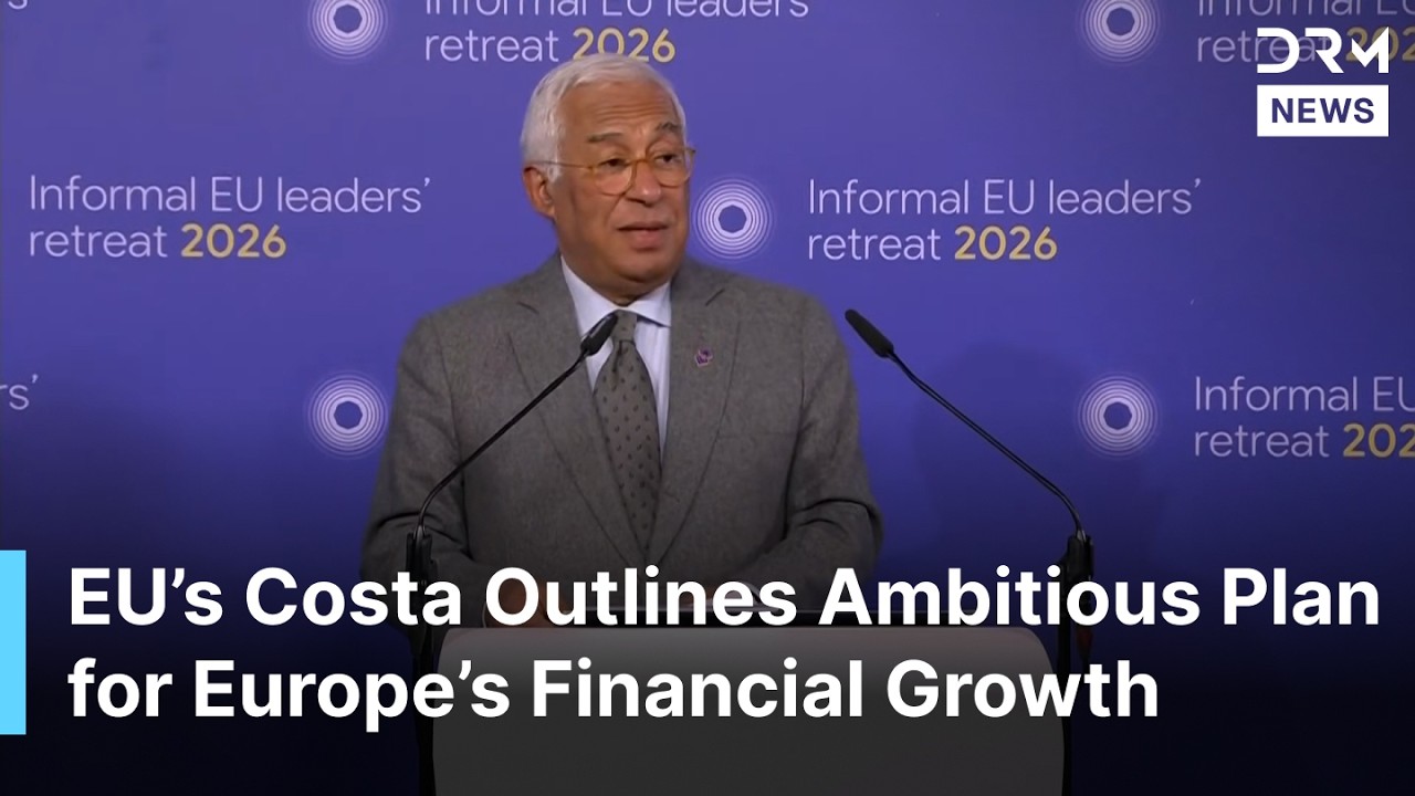 FULL SPEECH: EU's Costa Calls for EU Financial Integration to Compete with U.S. and China | AC1N