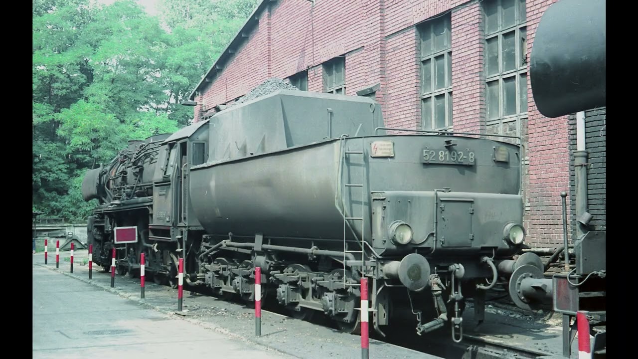 Besuch im RAW Görlitz-Schlauroth - Aug 1986
