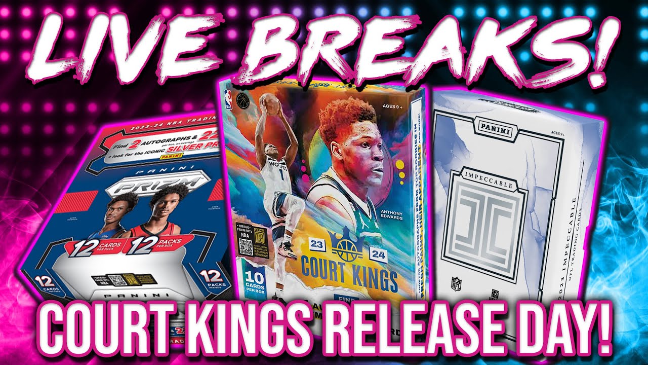 COURT KINGS RELEASE DAY!!! | Plus Prizm NBA + Elite WWE + Impeccable NFL + More! (RGL #2639-2649)
