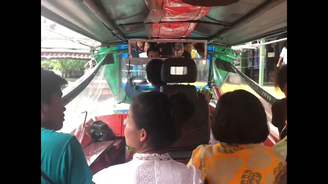 Bangkok’s River Taxi: Fast, Cheap, and Open Sewer  🇹🇭