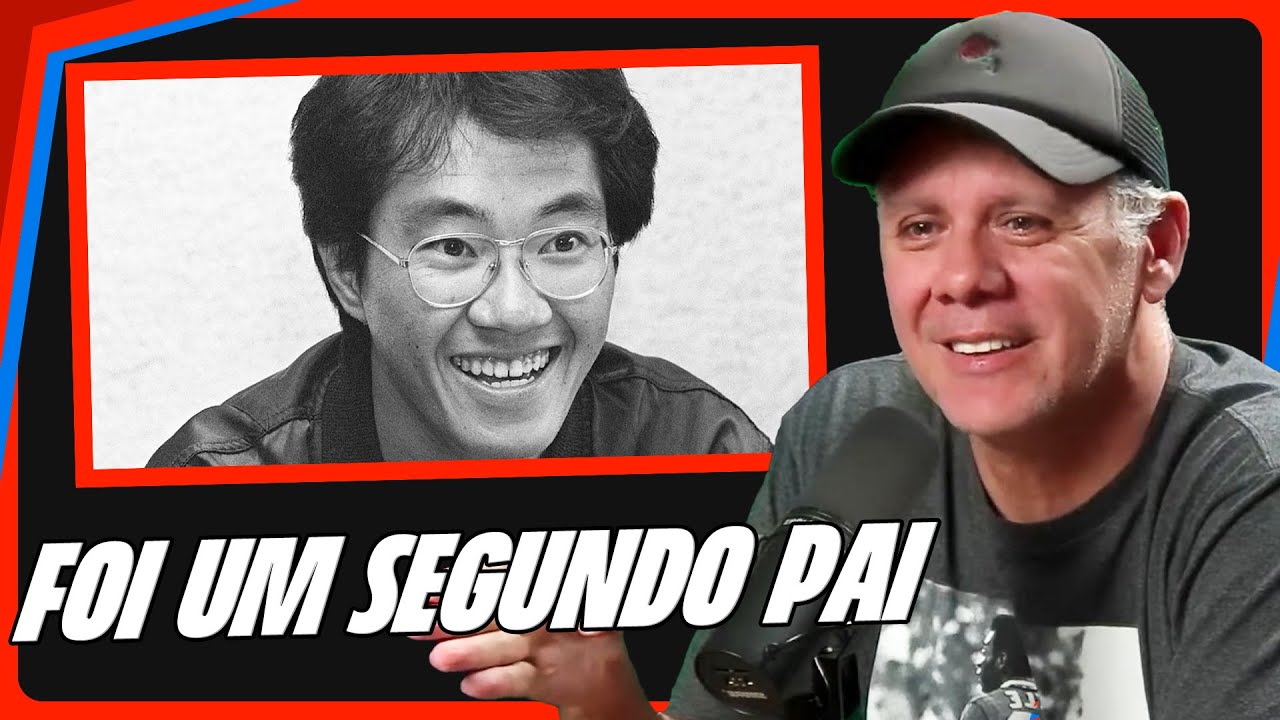 WENDEL SE EMOCIONA AO FALAR DA MORTE DE AKIRA TORIYAMA