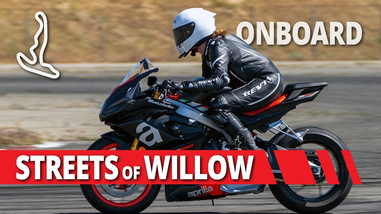 Willow Springs - Streets of Willow - Onboard Motorcycle Lap