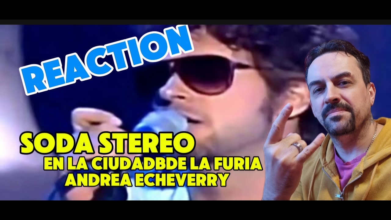 SODA STEREO MTV En la ciudad de la furia REACTION