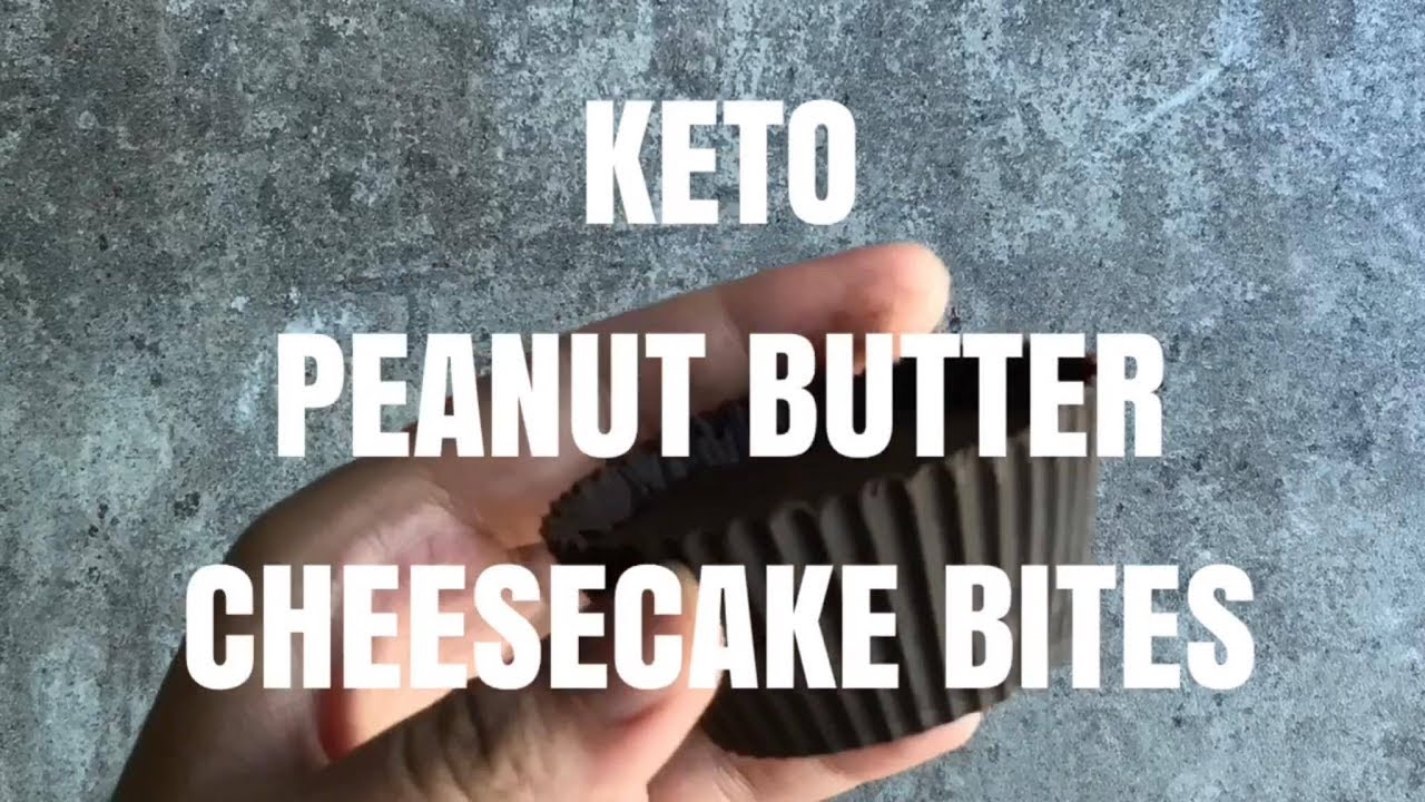 Keto Peanut Butter Cheesecake Bites