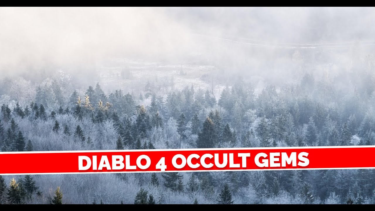 Diablo 4 Occult Gems