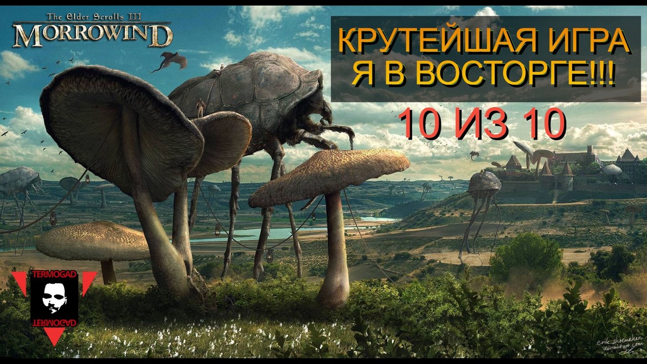 MORROWIND СПУСТЯ 24 ГОДА! КРУТЕЙШАЯ ИГРА!