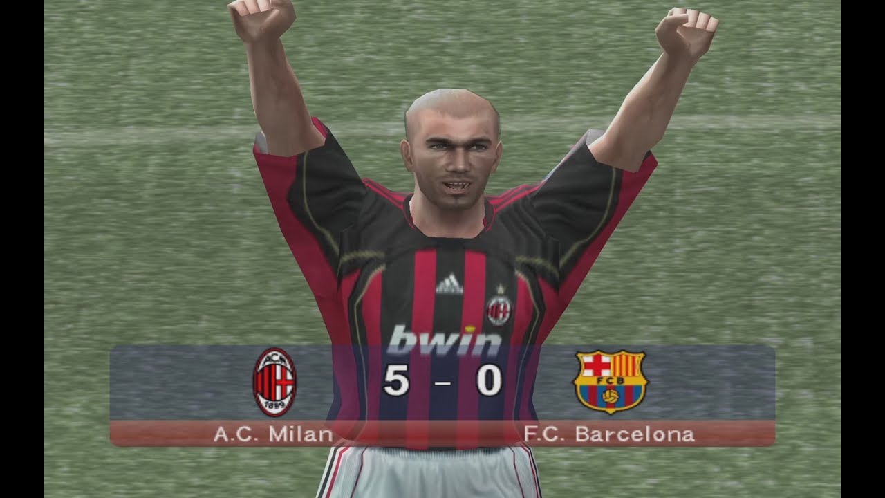 Мілан — Барселона | PES 6 | Майстер Ліга | Сезон 2010