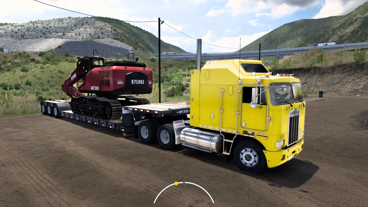 TRANSPORTANDO MAQUINARIA a las playas de Baja California | Kenworth K100 | ATS