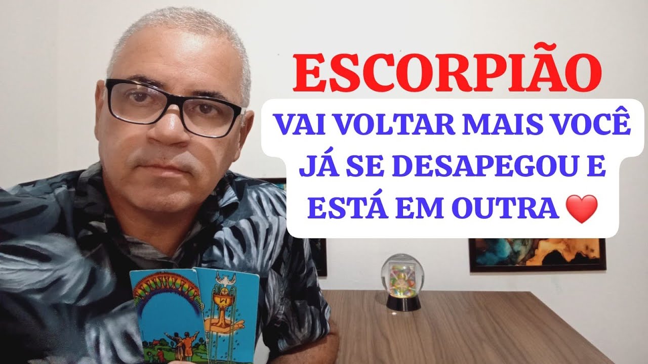 ESCORPIÃO: SE ARREPENDEU E QUER VOLTAR MAIS O CICLO JÁ SE FECHOU E VOCÊ JÁ ESTÁ EM OUTROS BRAÇOS ❤️