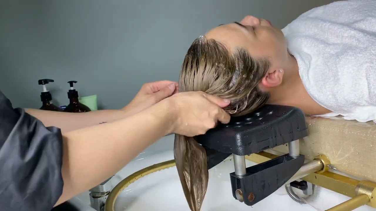 6 Quy trình gội đầu dưỡng sinh LV HAIR SALON