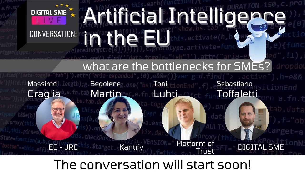 Conversation: Artificial Intelligence in the EU--What are the bottlenecks for SMEs?