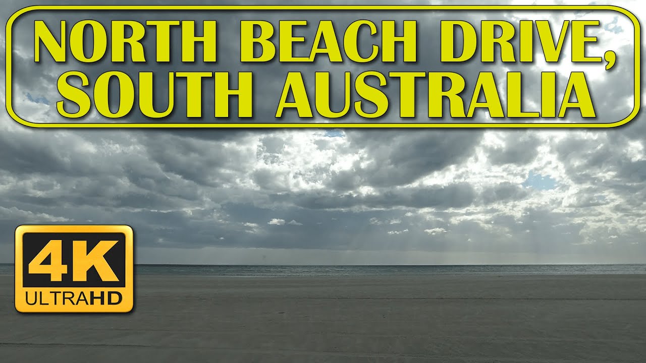 Driving on North Beach - North Beach, South Australia - September 2020 - Let's Walk Together Austral
