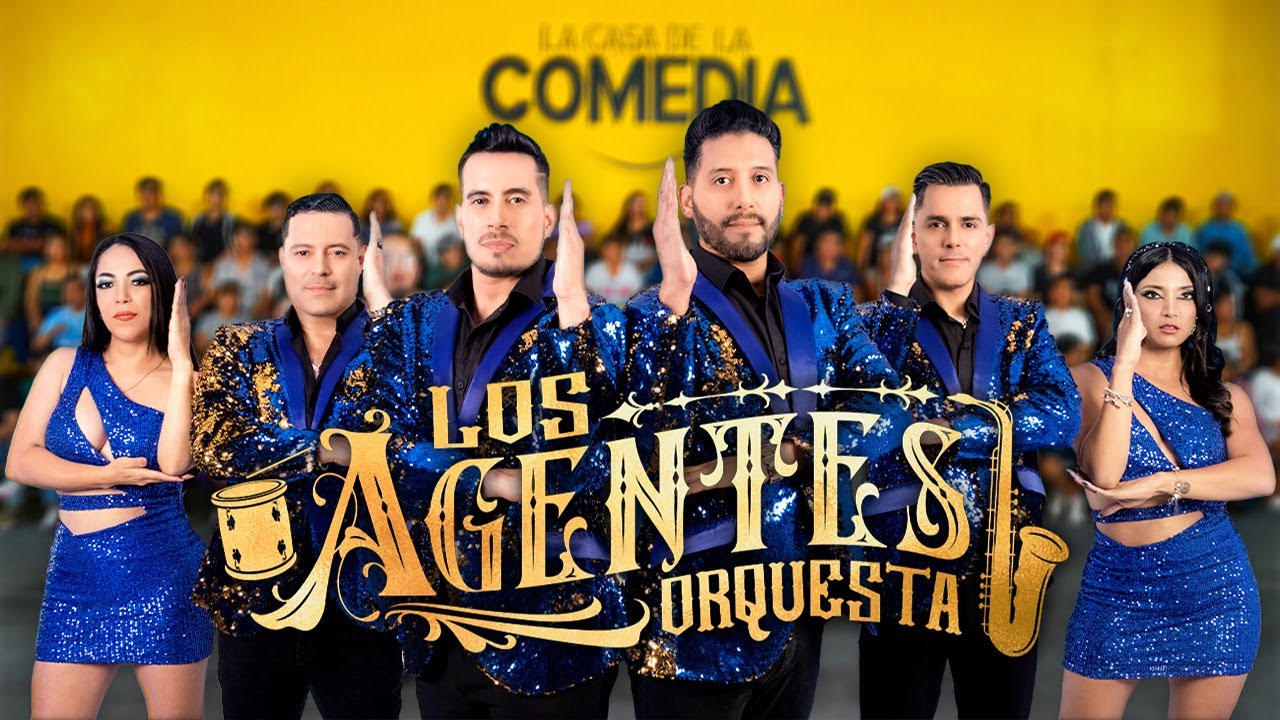 Kevin y Los Agentes | Melina - Noche de Copas | Video musical en La Casa de la Comedia - 2024