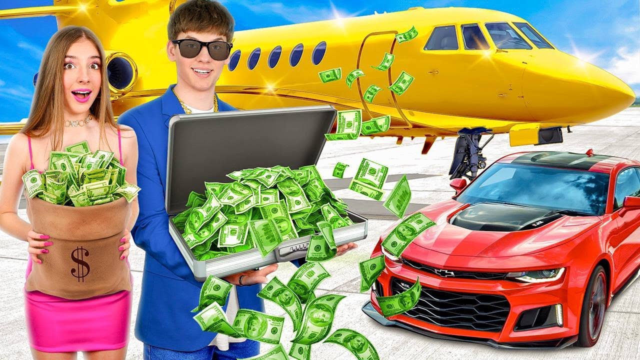تبنانا مليونير || حياة ثلاثة توائم في منزل ثري