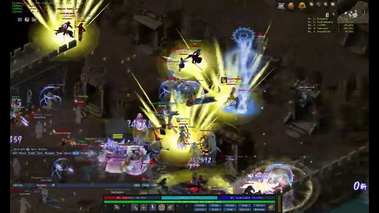 Classic Cınquer Online - Guild War