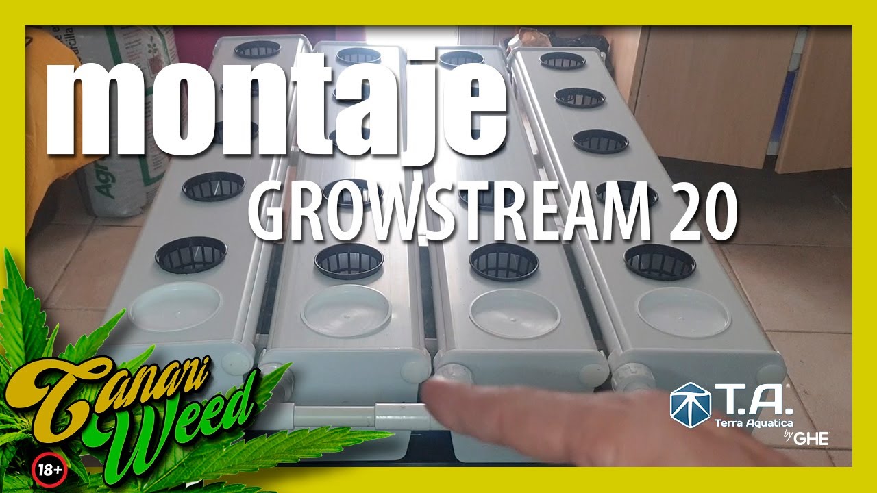 TERRA AQUATICA MONTAJE GROWSTREAM 20