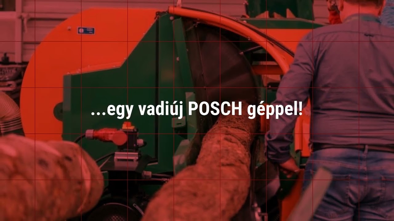 Az igazán PROFI vállalkozók POSCH gépekkel dolgoznak - csak szólunk😉