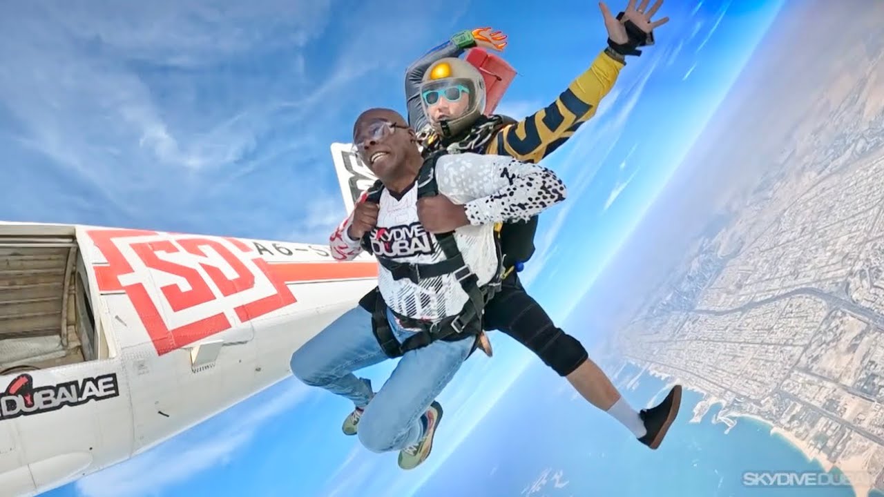 Skydive Dubai - First degree adrenaline rush 4K