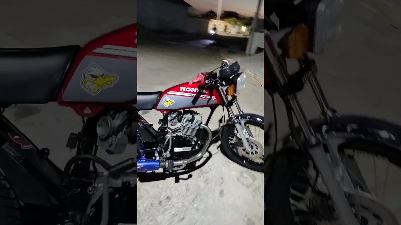 Honda ML 86 montadinha no padr&atilde;o.  Motor preparado, bruta &eacute; ela! mas &eacute; s&oacute; pra comprar p&atilde;o 😅
