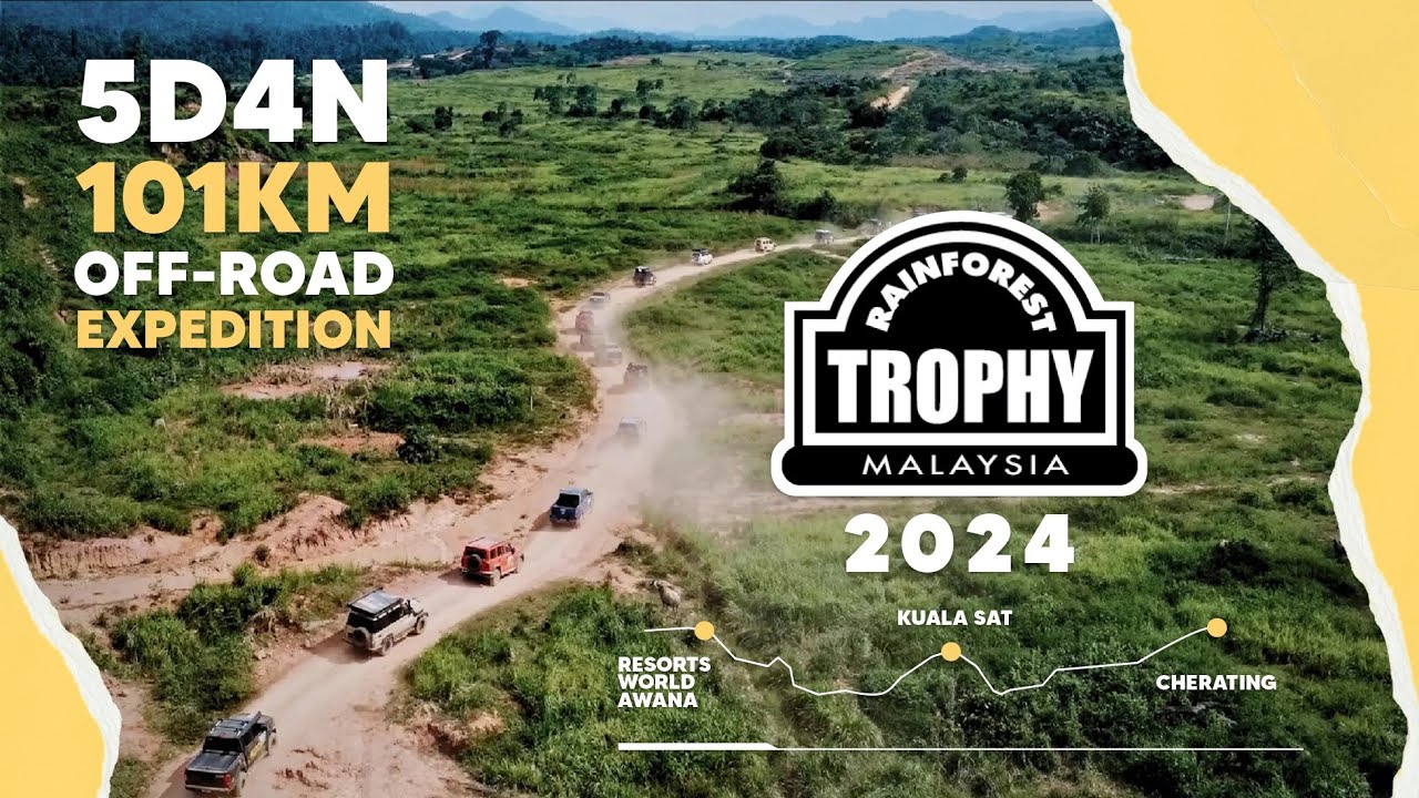 EPIC Off-Road Expedition Through Malaysia's Rainforests | 4 Wheels Fest & Rainforest Trophy 2024