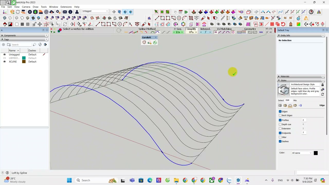 HUONG DAN PLUGIN CURVILOF SKETCHUP