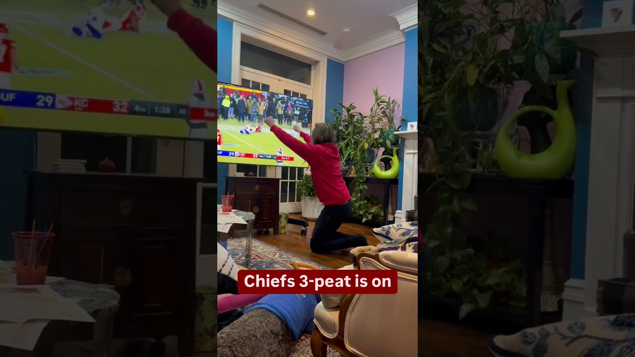 Nick is HYPE after the #Chiefs #afc Championship win 😤 #superbowl #bills #nfl #patrickmahomes