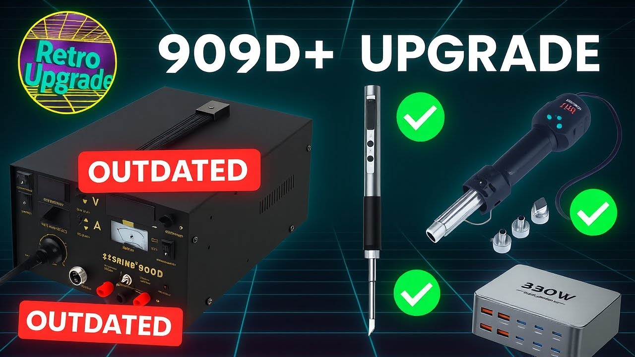 🛠️ Замена моей станции HANDSKIT 909D+ — стоит ли переходить на автономное оборудование?