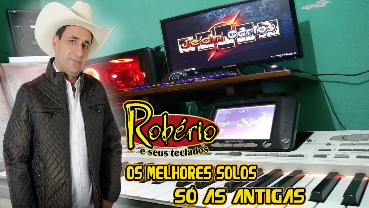 ROBÉRIO E SEUS TECLADOS solos só as antigas 🎹