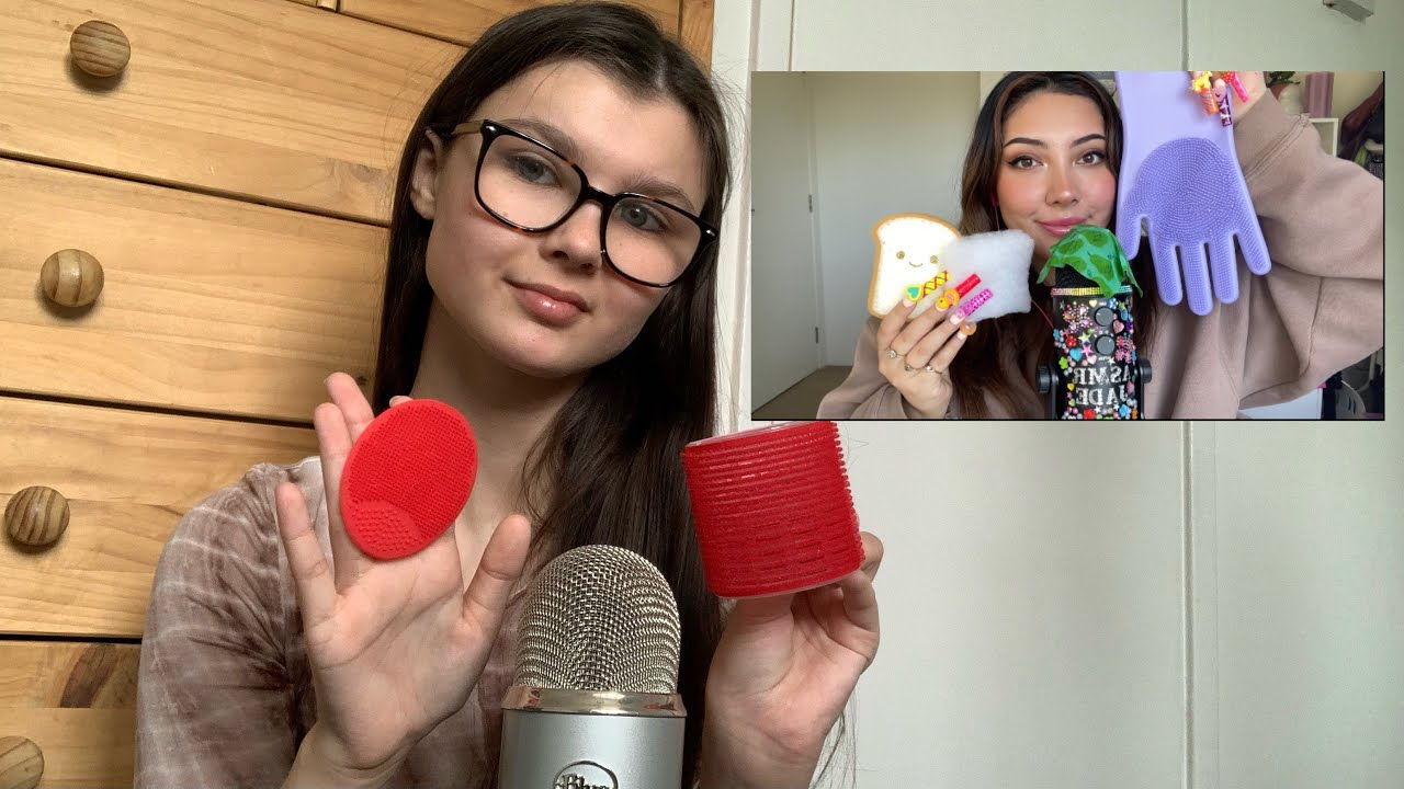 ASMR triggers on the mic✨~ collab with 