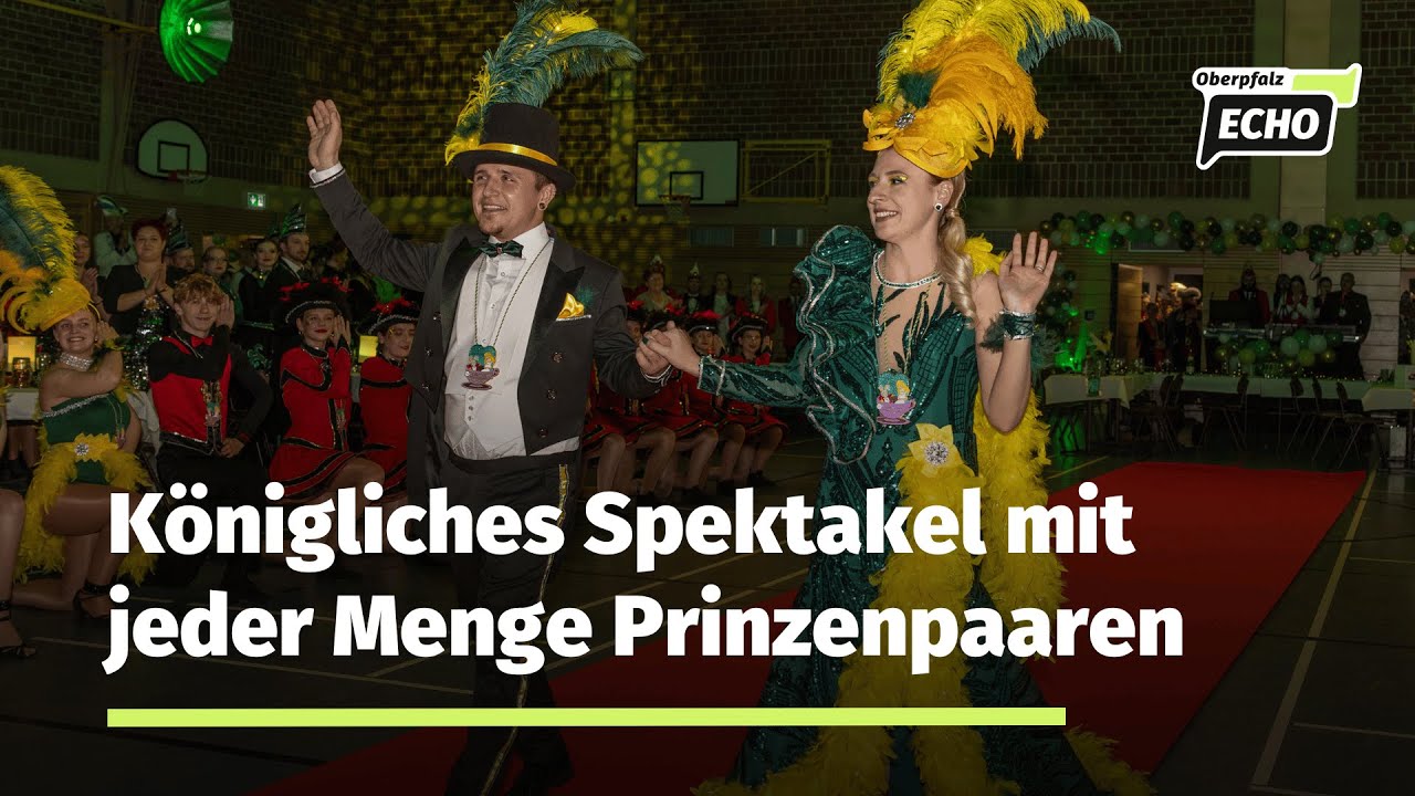 Das Prinzenpaartreffen 2024 der Nordoberpfalz bei der Narrhalla Stadt Windischeschenbach