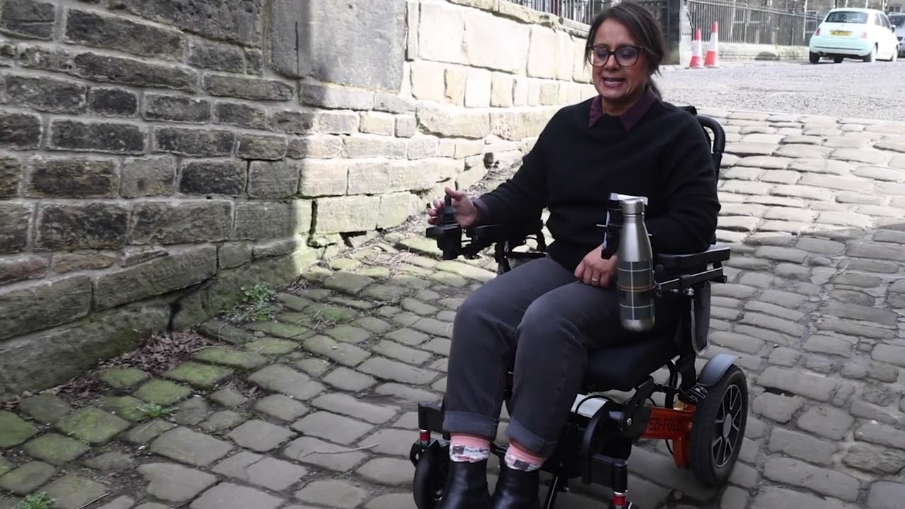 Helping Her Sister Move Freely Again | Ezi Fold Chair Review