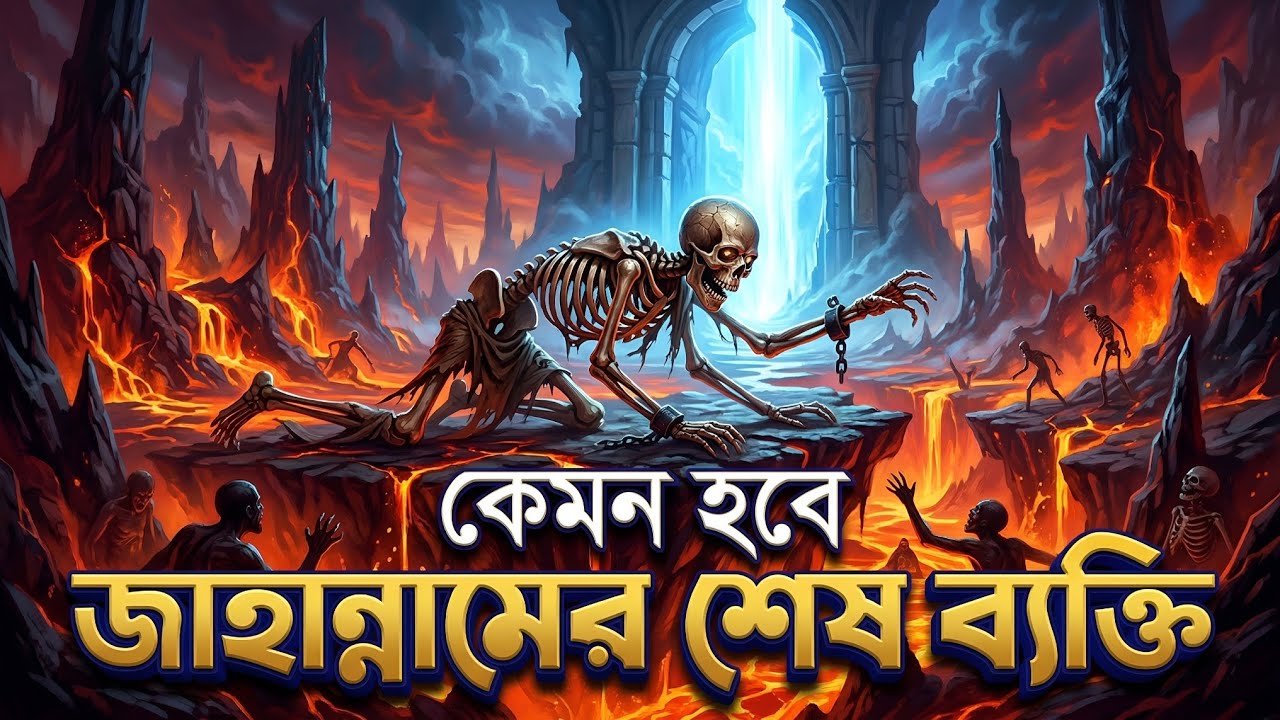 জাহান্নামের শেষ মানুষটি কে? অবিশ্বাস্য ঘটনা! দুনিয়ার ১০ গুণ বড় জান্নাত কার? | 