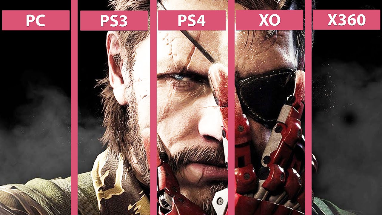 Metal Gear Solid 5 The Phantom Pain &ndash; PC vs. PS4 | PS4 vs. PS3 | XO vs. X360 Graphics Comparison
