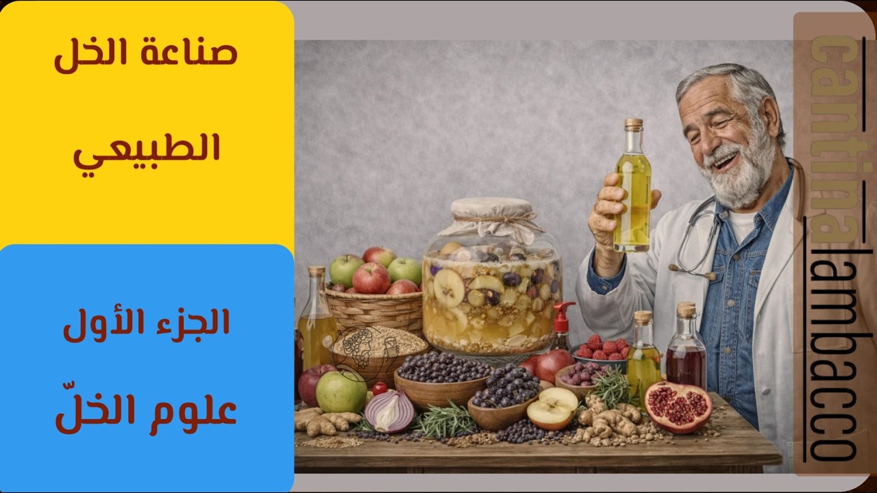أسرار صناعة الخل - الجزء الأول : علوم الخل, و كيف تحمي الحموضة الطعام منذ آلاف السنين