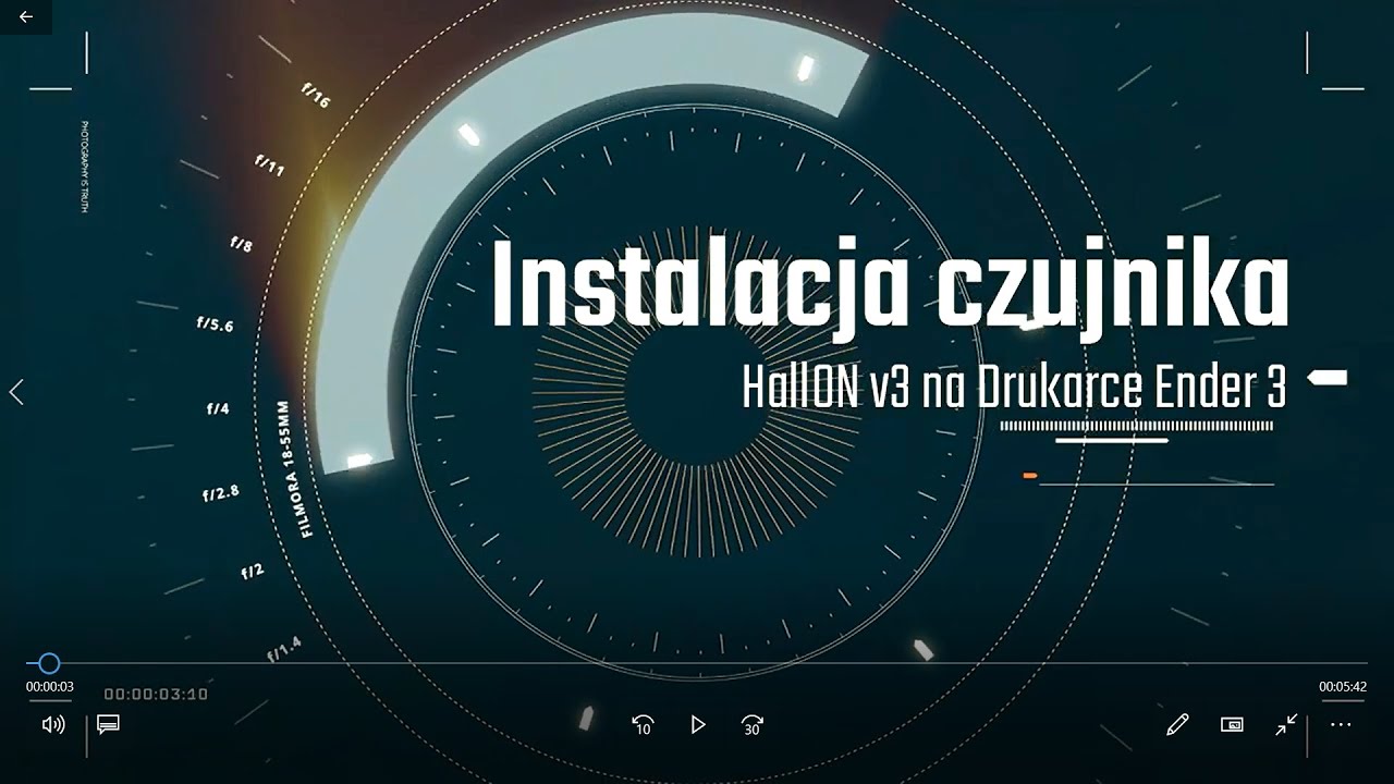 Instalacja czujnika HallONv3 na drukarce Ender 3
