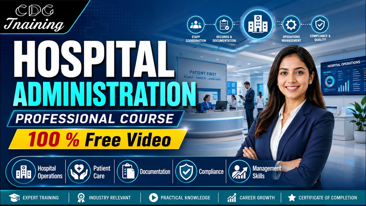 Hospital Administration Course | Build a Career in Healthcare Management | Learn Now