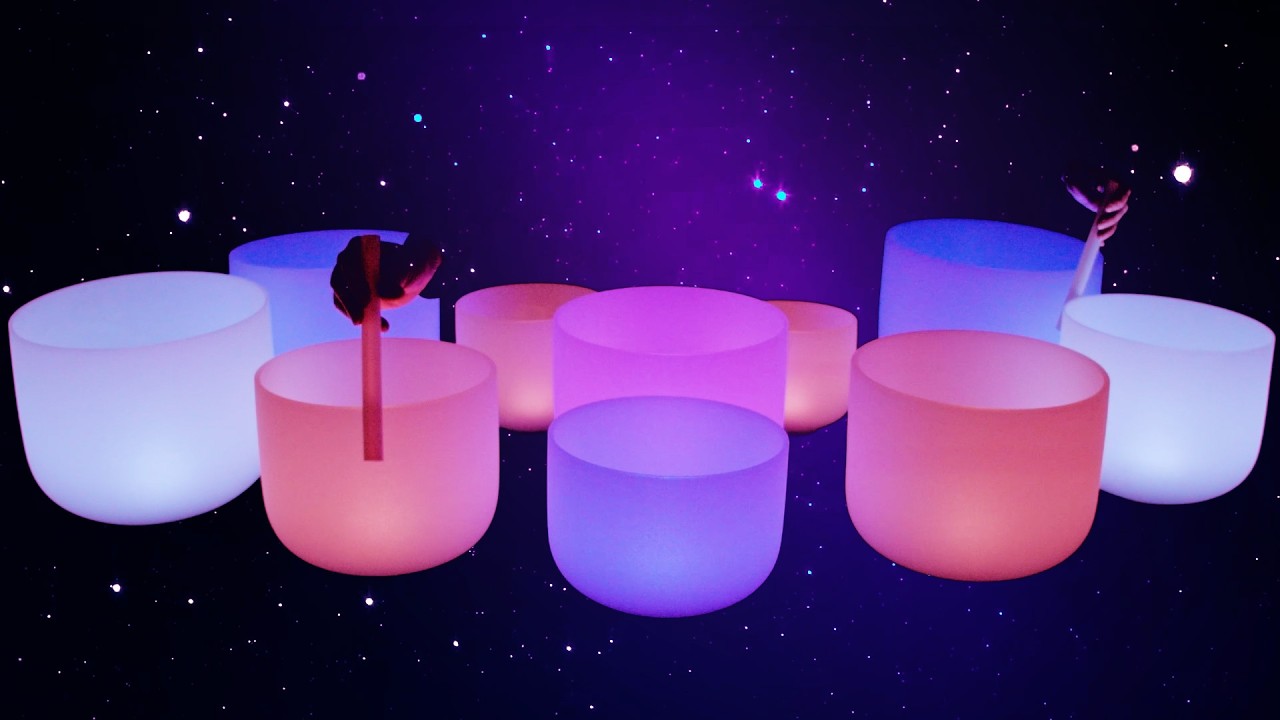 Deep Sleep & Chakra Alignment - Crystal Bowls 432Hz Soundbath