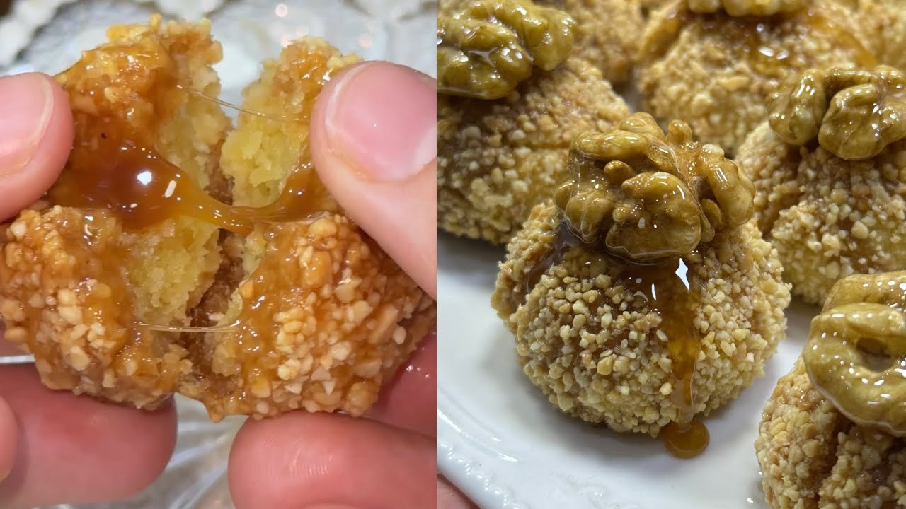مشوك لكاراميل اول حلويات العيد😍بالكاوكاو والكاراميل اقتصادي ويذوووب فاليد قبل الفم😋اروع حلويات العيد