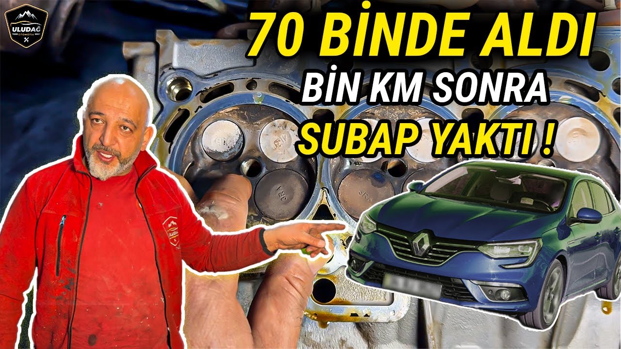 DİYARBAKIR'DAN GELEN BU RENAULT MEGANE 4 1.6 MOTOR ARACA NE OLDU ? 77.000 KM'DE SUBAP YAKMIŞ !